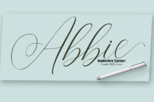 Abbie Font: A Designer’s Take on Soft Script Typography