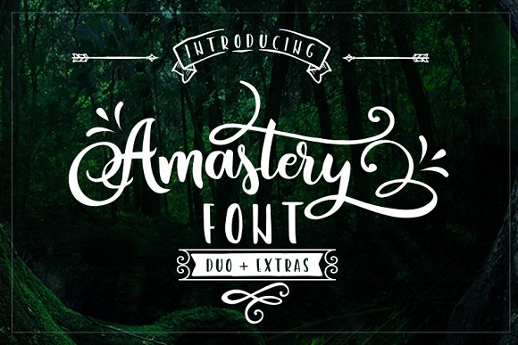 Amastery Font Duo: Elevate Digital Campaigns