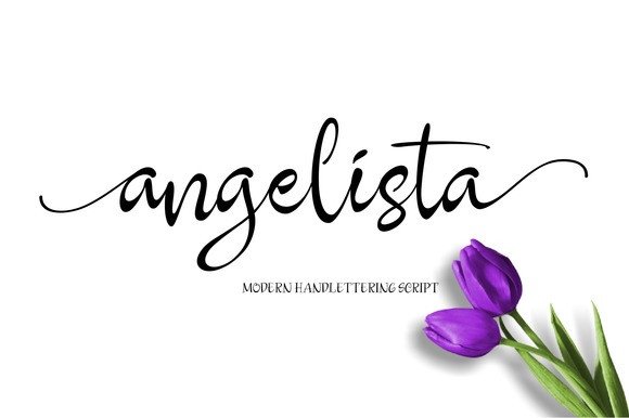 Angelista Font: Handwritten Script for Digital Branding