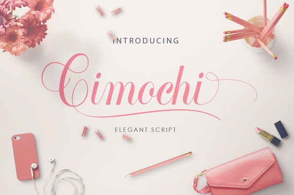 Cimochi Font: Bold Script Typography for Digital Campaigns
