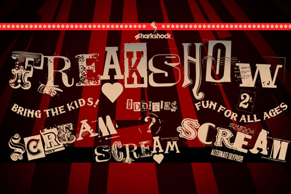 Freakshow Font: Bold Display Typography for Campaigns