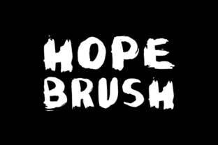 Hope Brush Font: Vintage Script for Handmade Products