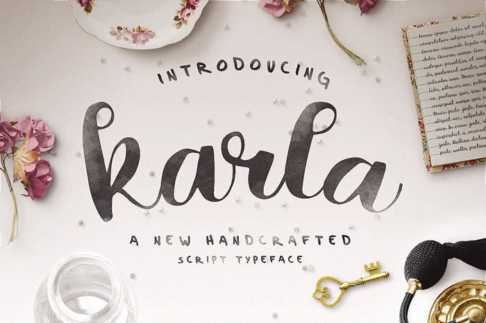Karla Font: Handcrafted Charm for Small Business Branding