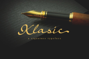 Klasic Script Font Review for Web Design