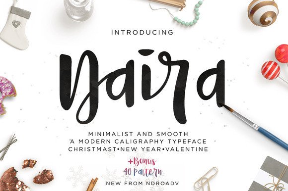 Naira Font: Testing a Fresh Script for Brand Identity