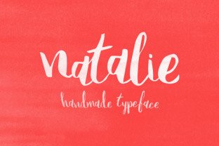 Natalie Font: A Beautiful Script Typeface for Makers