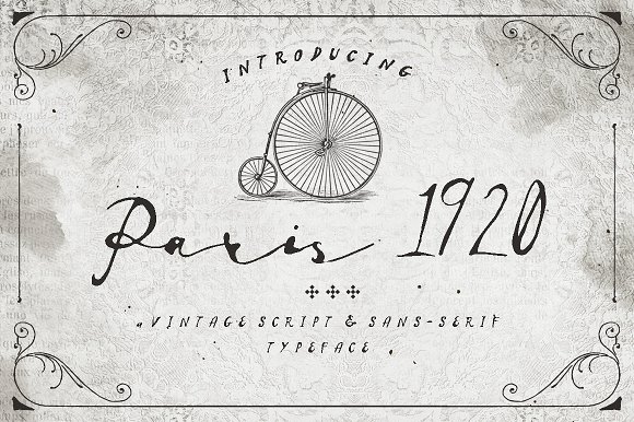 Paris 1920 Font: A Web Designer’s Layout Test