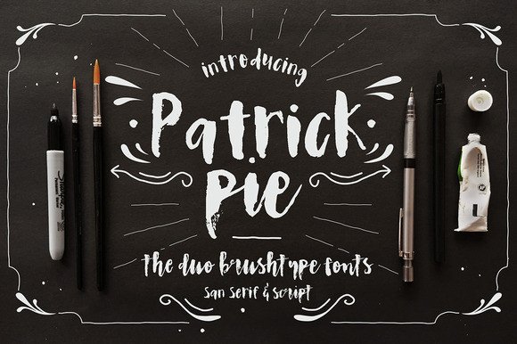Patrick Pie Font Review for Web Design Layouts