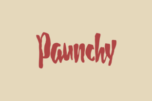 Paunchy Font: Adding Warmth to Editorial Layouts