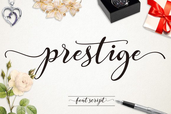 Prestige Font: Elevating Handmade Labels & Invites