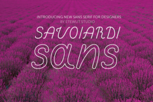 Savoiardi Sans Font for High-Impact Marketing Visuals