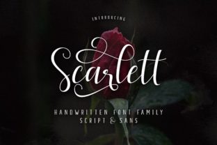 Scarlett Font Family: A Designer’s Branding Test