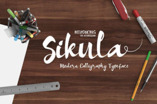 Sikula Font: A Modern Script for Digital Design