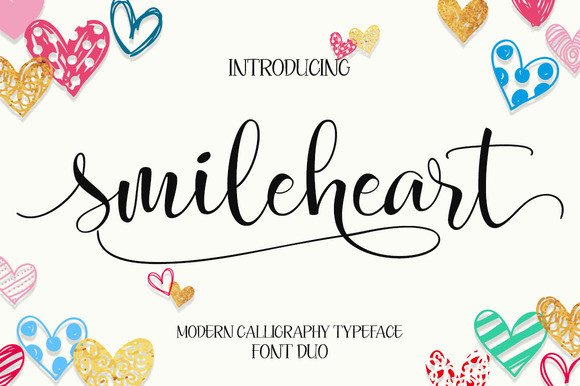 Smileheart Font Review for Modern Web Design