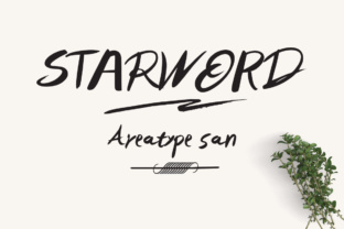 Starword Font Review: A Playful Typeface for Branding